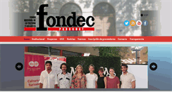 Desktop Screenshot of fondec.gov.py